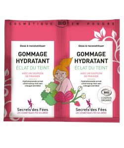 Gommage Hydratant éclat du teint BIO, 2 sachets